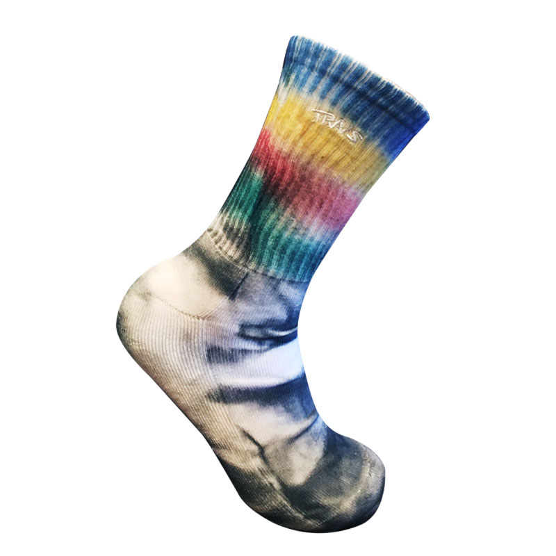 rainbow TieDye socks